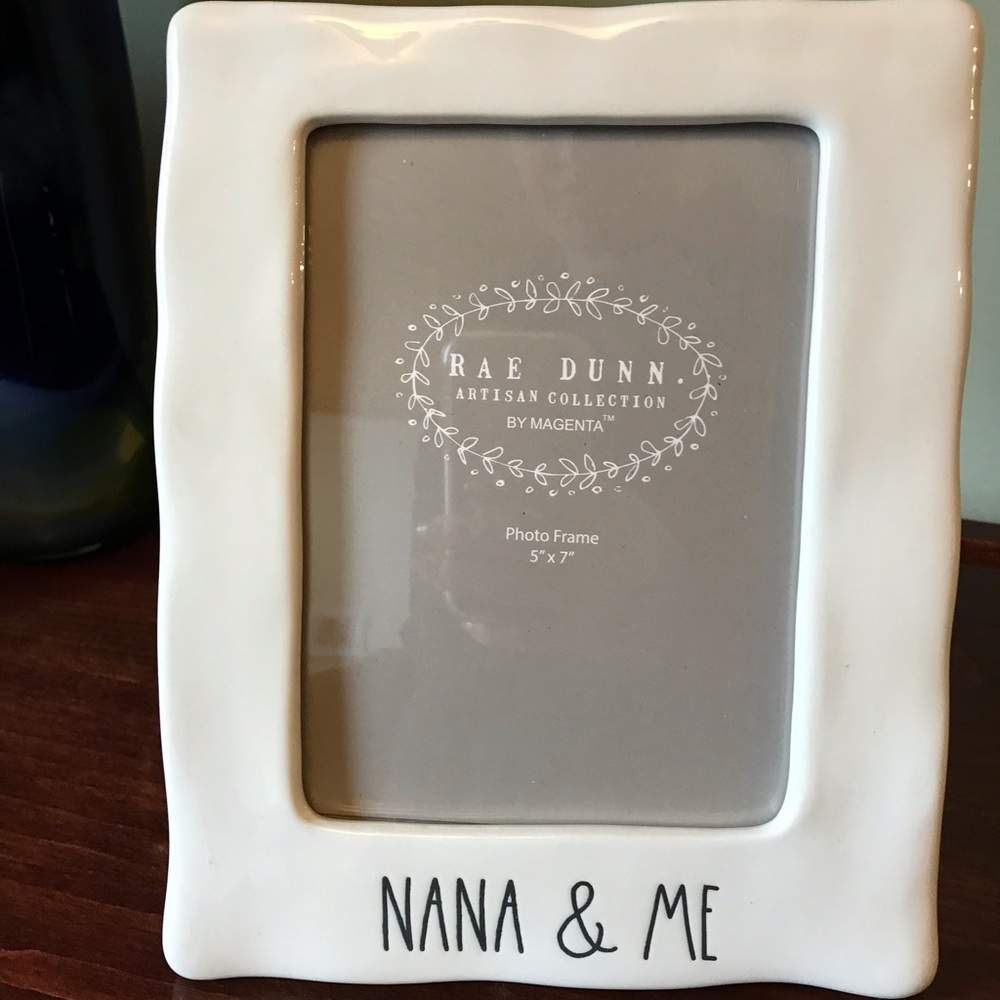 Rae Dunn nana and me frame